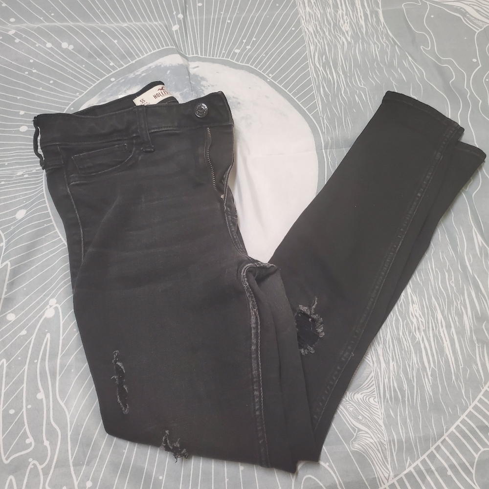 Hollister Black Skinny Jeans, Size 5
